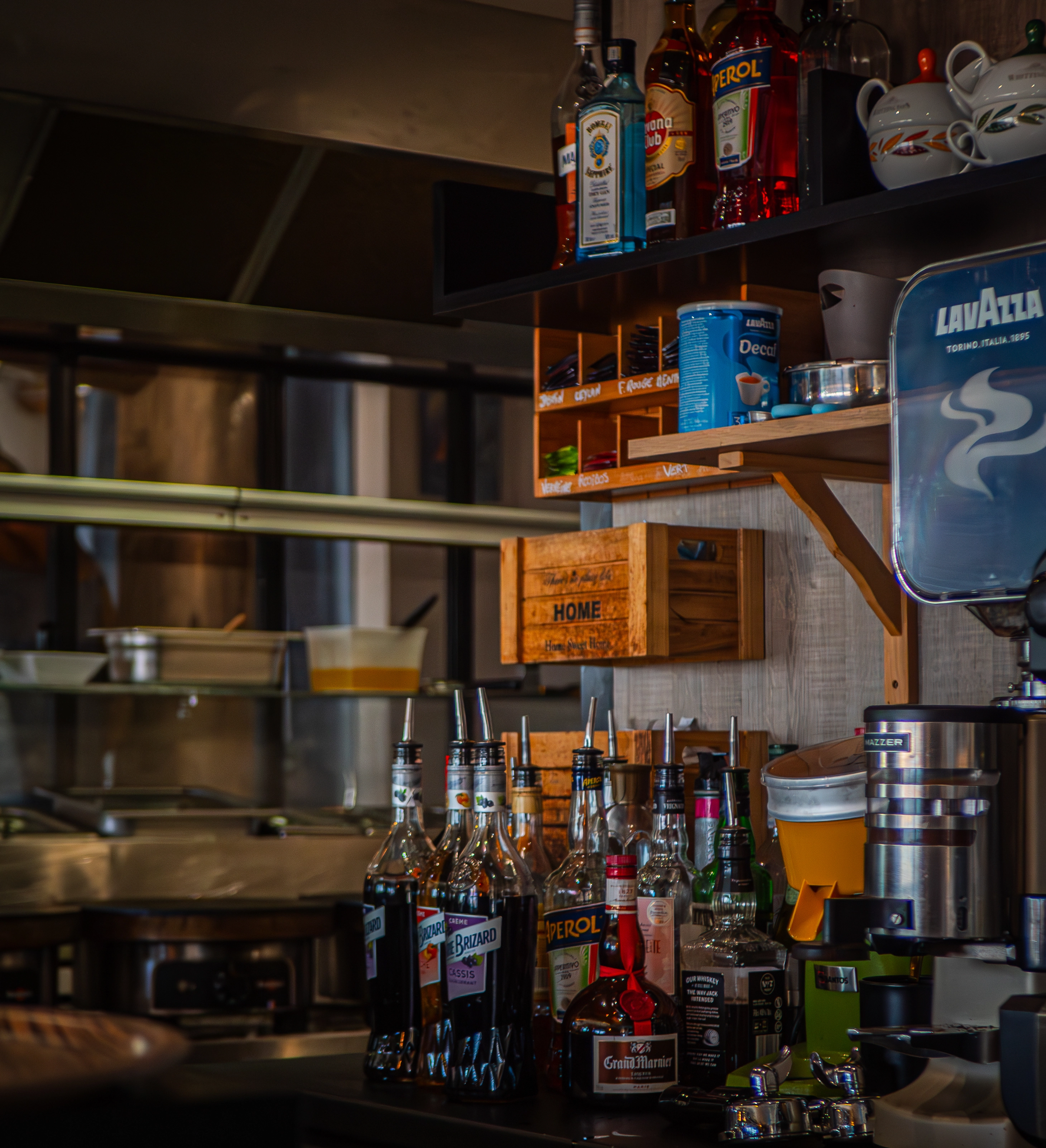 Intérieur du restaurant